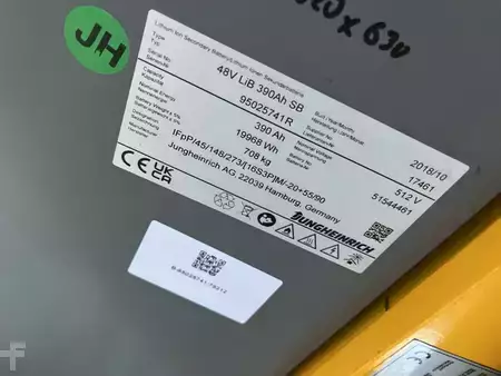 Elektro tříkolové VZV 2019  Jungheinrich EFG213 (5)