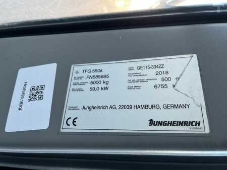 Chariots élévateurs GPL 2018  Jungheinrich TFG550s (4)