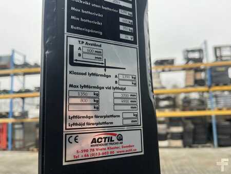 Vysokozdvižný vozík se sedadlem pro řidiče  [div] Actil L1350R (5)