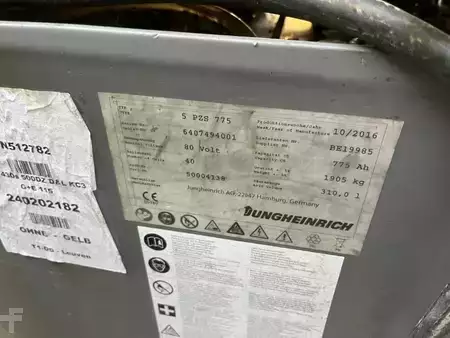 Elektro čtyřkolový VZV 2017  Jungheinrich EFG535k (5)