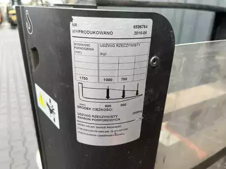 Beállós targonca 2018  BT SPE200D (5)