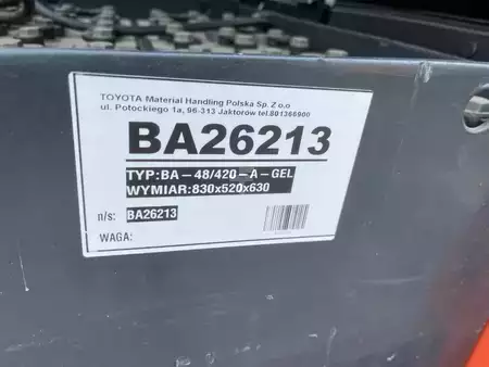 El truck - 3 hjulet 2015  Toyota 8FBET15 (7)