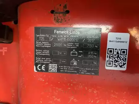 Nízkozdvižný vozík 2017  Linde T25S (4)