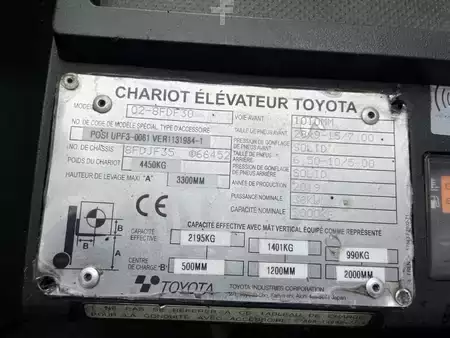 Dieselový VZV 2019  Toyota 8FDF30 (4)