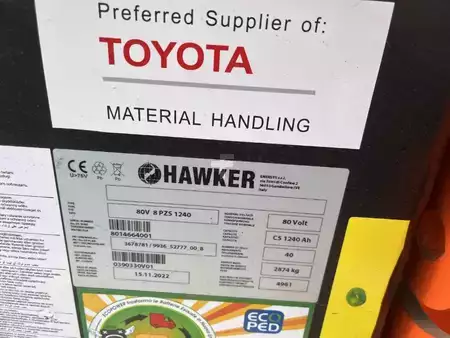 Elektromos 4 kerekű 2023  Toyota 9FBH80T (7)