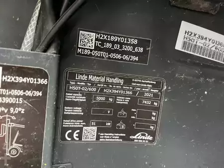 Treibgasstapler 2021  Linde H50T-02/600 (4)