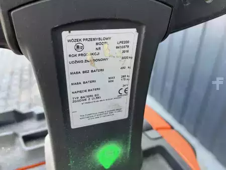 Electric Pallet Trucks 2016  BT LPE200 (4)