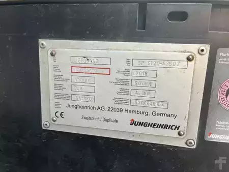 Elektro tříkolové VZV 2018  Jungheinrich EFG113 (4)