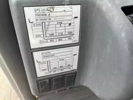 Elektro tříkolové VZV 2018  Jungheinrich EFG113 (5)