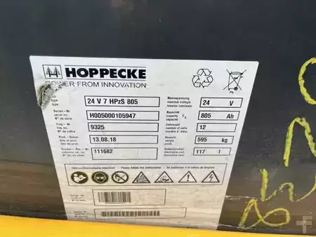 Elektro tříkolové VZV 2018  Jungheinrich EFG113 (8)