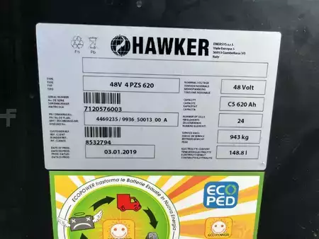 Chariots à mât rétractable 2019  Hyster R1.4 (6)