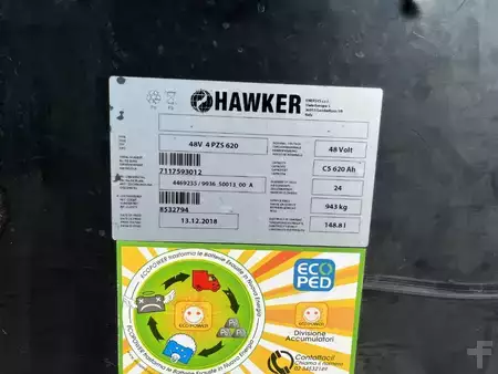 Chariots à mât rétractable 2019  Hyster R1.4 (8)