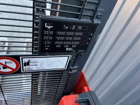 Lavtløftende truck 2021  Linde D10 (5)