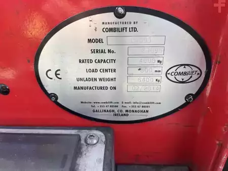 Boční vysokozdvižný vozík 2014  Combilift C4000 (4)