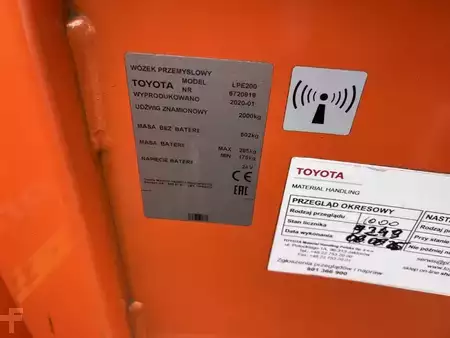 Transpalettes électriques 2020  BT LPE200 (4)