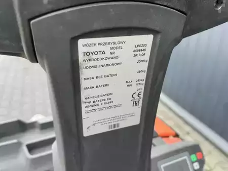 Transpalettes électriques 2018  BT LPE200 (4)