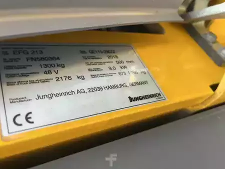 Elektro tříkolové VZV 2018  Jungheinrich EFG213 (4)