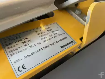 Elektro tříkolové VZV 2018  Jungheinrich EFG213 (4)