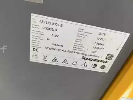 Elektro tříkolové VZV 2018  Jungheinrich EFG213 (5)