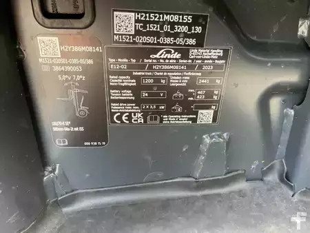 Eléctrica de 3 ruedas 2023  Linde E12-02 (4)