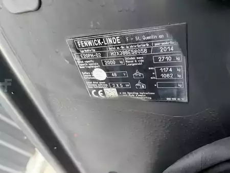 Elektromos 4 kerekű 2014  Linde E20PH-02 (4)