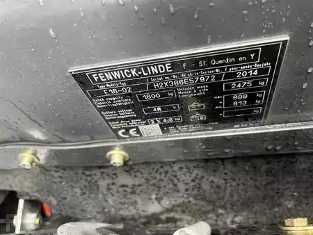 Chariots électriques à 3 roues 2014  Linde E16-02 (4)