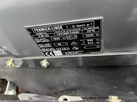 Chariots électriques à 3 roues 2015  Linde E16-02 (4)