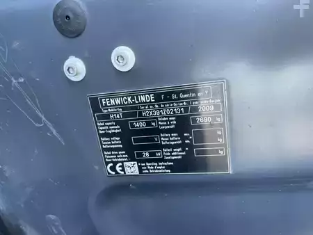 Carretilla elevadora GLP 2009  Linde H14T-01 (4)