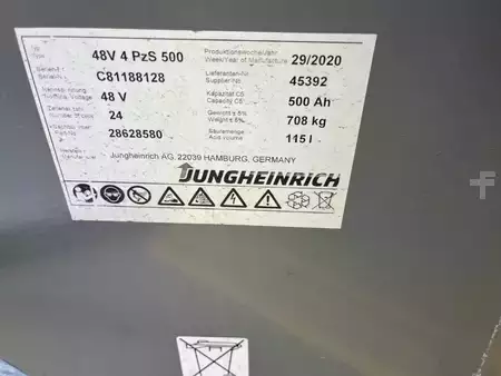 3-wiel elektrische heftrucks 2020  Jungheinrich EFG213 (5)