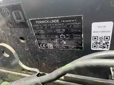 Stacker de condutor em pé 2020  Linde D12SP (4)