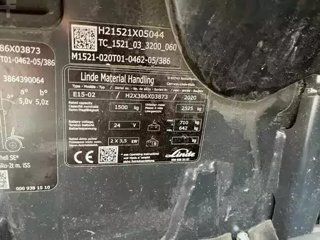 Eléctrico - 3 rodas 2020  Linde E15-02 (4)