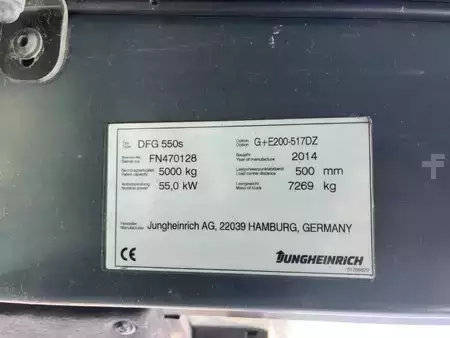 Dieselstapler 2014  Jungheinrich DFG550s (4)