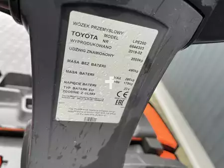 Porta-paletes elétrico 2019  BT LPE200 (4)