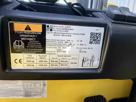 Sähkö - 4 pyör 2020  Hyster J2.5XN (4)