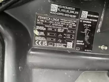 Eléctrica de 4 ruedas 2022  Linde E25L-01 (4)