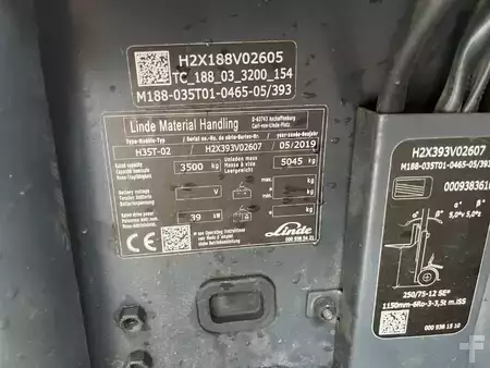 Wózki gazowe 2019  Linde H35T-02 (4)