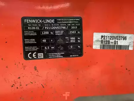 Työntömastotrukki 2019  Linde R12B-01 (4)