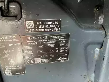 Sähkö - 4 pyör 2020  Linde E20PHL-02 (4)