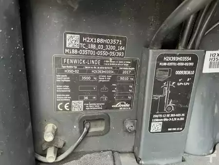 Wózki widłowe diesel 2017  Linde H35D-02 (4)