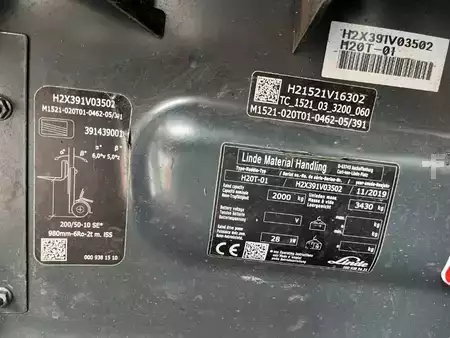Wózki gazowe 2019  Linde H20T-01 (4)