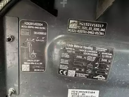Wózki gazowe 2019  Linde H20T-01 (4)