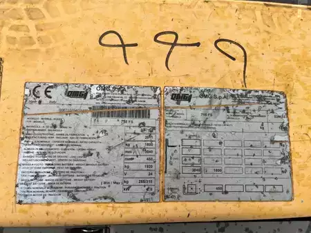 Ruční vysokozdvižný vozík 2018  OMG 715FS (4)