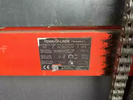 Ruční vysokozdvižný vozík 2019  Linde D06 (4)