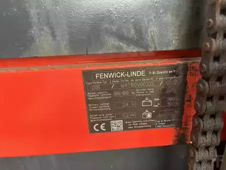 Ruční vysokozdvižný vozík 2019  Linde D06 (4)
