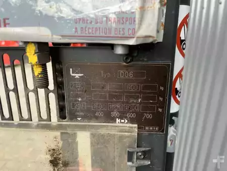 Ruční vysokozdvižný vozík 2019  Linde D06 (6)