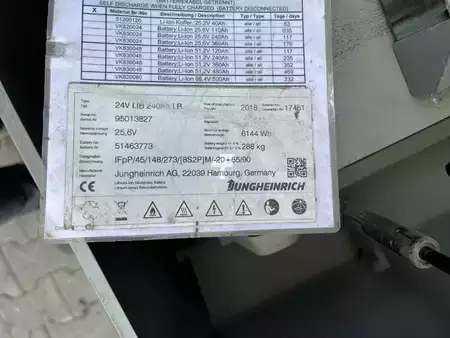 Wózki z platformą operatora 2018  Jungheinrich ERD120 (7)
