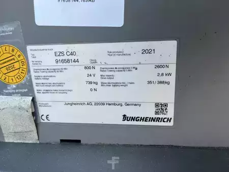 Wózki systemowe do implementacji 2021  Jungheinrich EZSC40 (4)