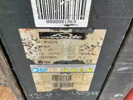 Elektrische palletwagens 2016  Linde T20SP (6)