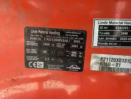 Skjutstativtruck 2020  Linde R16G (4)