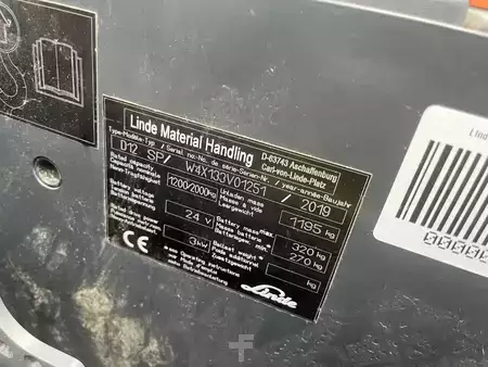 Stoccatori uomo a piedi 2019  Linde D12SP (4)